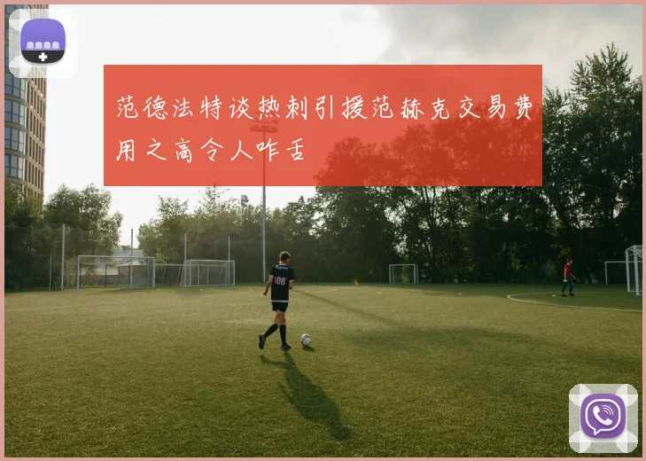 范德法特谈热刺引援范赫克交易费用之高令人咋舌